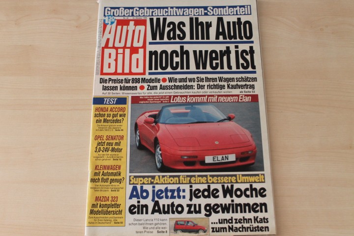 Deckblatt Auto Bild (42/1989)
